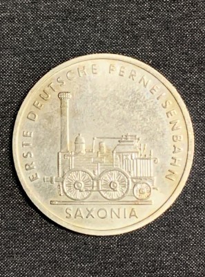 Moneda 5 mărci Germania DDR 1988 foto