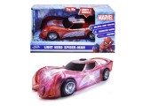 JADA MARVEL MASINUTA LIGHT HERO SPIDER MAN CU SUNETE SI LUMINI SCARA 1:32, Simba
