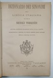 DIZIONARIO DEI SINONIMI DELLA LINGUA ITALIANA per cura di NICCOLO TOMMASEO , 1884