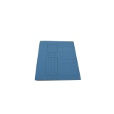Dosar simplu carton supercolor albastru 10 buc/set