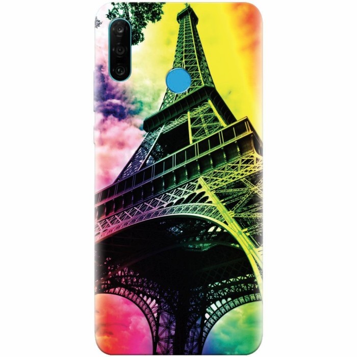 Husa silicon pentru Huawei P30 Lite, Eiffel Tower 002