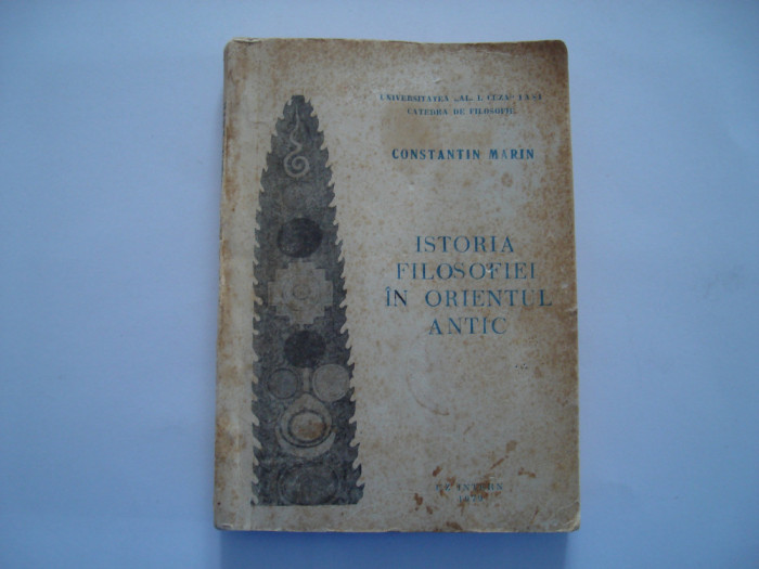 Istoria filosofiei in Orientul antic - Constantin Marin