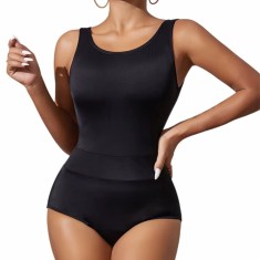 Costum de Baie Menstrual - Miriam - M, Negru