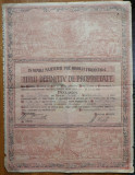 Cumpara ieftin Titlu definitiv de proprietate Ferdinand I , 1925 , comuna Horodistea , Dorohoi