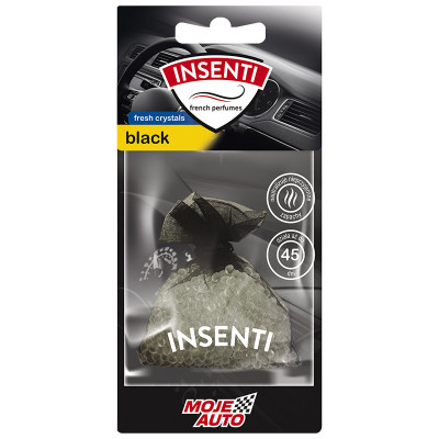 Air Freshener Insenti Fresh Crystals - Black, 20g foto