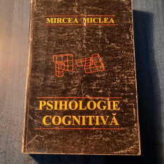 Psihologie cognitiva Mircea Micle