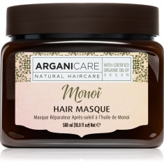 Arganicare Monoi Hair Masque masca de par regeneratoare dupa expunerea la soare 500 ml