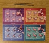 Flamingo, minicoli de 5 timbre și 1 vinietă 2021 LP 2336c, Nestampilat