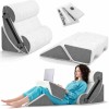 Set 6 Perne Ortopedice Reglabile tip Pat Ortopedic Linomag&reg;, pentru Somn, Citit, Privit la TV, Recuperare Medicala, Reflux, Sforăit, Suport Spate, Gat