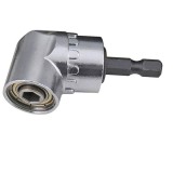 Adaptor surubelnita hexagonala, 105 grade, 1/4 inchi, 6.35 mm, Argintiu, Oem