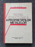 TEORIA STRUCTURALA A PROPRIETATILOR METALELOR - Geru