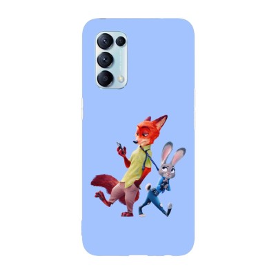 Husa compatibila cu Oppo A73, Viceversa, model Come with me Nick Zootopia, Silicon, TPU foto