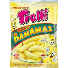 Jeleuri cu Gust de Banane Trolli, 100 g