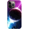 Husa compatibila cu Apple iPhone 12, iPhone 12 Pro model Purple Planet, Silicon, TPU, Viceversa, Transparent, Carcasa