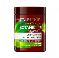Crema de fata, Eveline Cosmetics, Botanic Expert, matifianta, cu extract de arbore de ceai, 100 ml foto