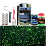 Kit Complet Vopsea Epoxidica Neagra RAL 9005-Chipsuri Verzi