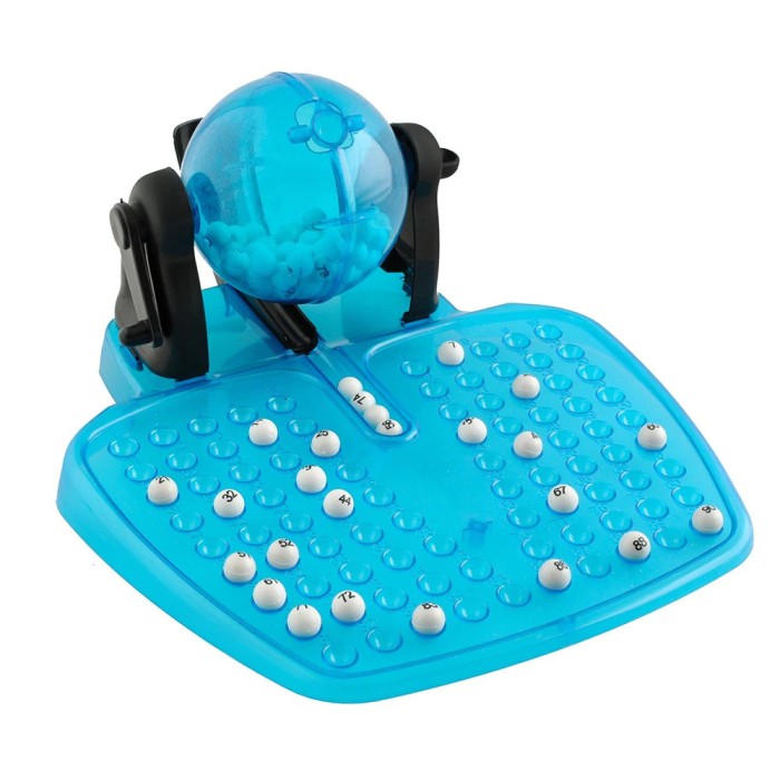 Joc Bingo Lotto cu 90 Bile Numerotate, 120 Jetoane si 72 Carduri
