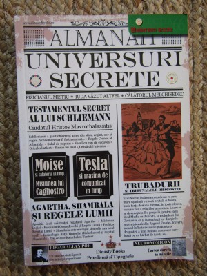 Almanah Universuri Secrete foto