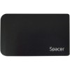 Rack extern pentru HDD / SSD Spacer 2,5 inch, model SPR-25612, tip S-ATA, Negru