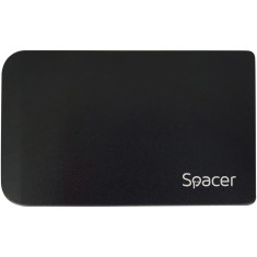 Rack extern pentru HDD / SSD Spacer 2,5 inch, model SPR-25612, tip S-ATA, Negru