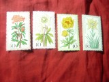 Serie 1 valoare RFG 1975 - Flora , 4 valori