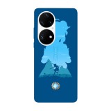 Husa compatibila cu Huawei Mate 40 Pro model Genshin Impact Ganyu, Silicon, TPU, Viceversa