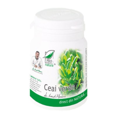 Verde Ceai 60cps Medica foto