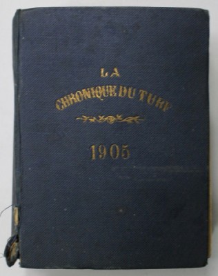 ANNUAIRE DE LA CHRONIQUE DU TURF DE 1905 foto