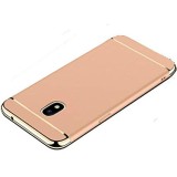 Husa Samsung Galaxy J5 2017 MyStyle Elegance Luxury 3in1 Gold, Protectie Socuri, Praf si Zgarieturi, Carcasa Aurie