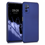 Husa pentru Xiaomi Poco M3 Pro (2021), Silicon, Albastru, 55364.64, kwmobile, Carcasa