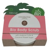 Scrub corporal organic cu cafea si zahar din flori de cocos CoconutOil 100 ml