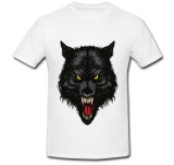 Cumpara ieftin Tricou &quot; Wolf with mouth open &quot;