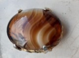Brosa agat aurita veche