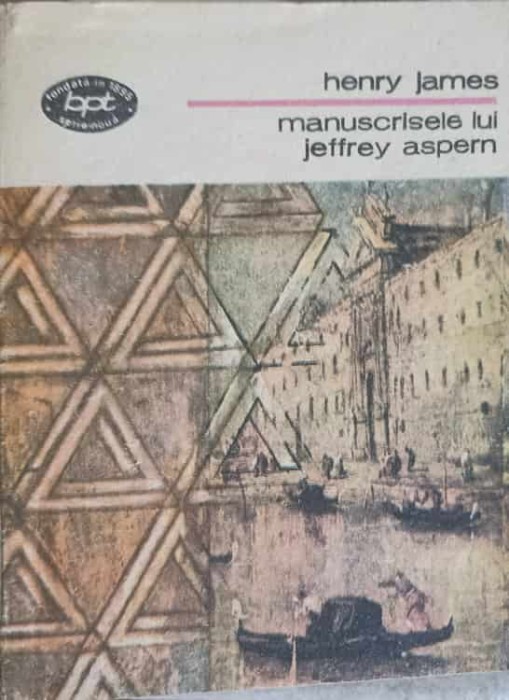 MANUSCRISELE LUI JEFFREY ASPERN-HENRY JAMES-216195