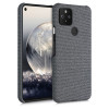 Husa pentru Google Pixel 5, Textil, Gri, 52433.22, Carcasa