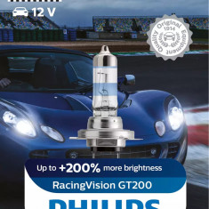 Bec Philips H7 12V 55W PX26D Racing Vision GT200 Blister 12972RGTB1
