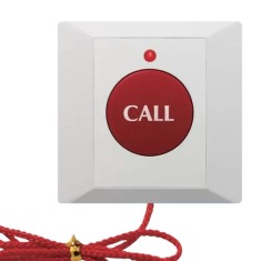 Buton de panica / urgenta cu snur declansator, LED, buzzer CSE-86R-LED