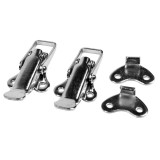 Set cleme fixare pentru usa cutie scule camion 2buc - Crom Garage AutoRide