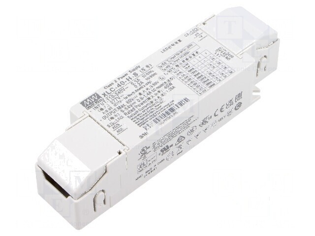 Alimentator LED pulsatoriu 40W 9-54VDC 600mA-1.4A 100-305VAC: Alimentator LED pulsatoriu 40W
