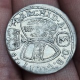 3 kreuzer 1674 , argint de colectie