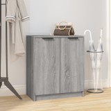VidaXL Pantofar, gri sonoma, 59x35x70 cm, lemn prelucrat