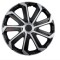 Set 4 Capace Roti Evo Gri-Negru R14