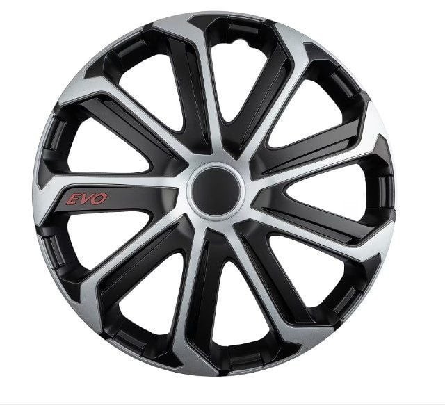 Set 4 Capace Roti Evo Gri-Negru R14