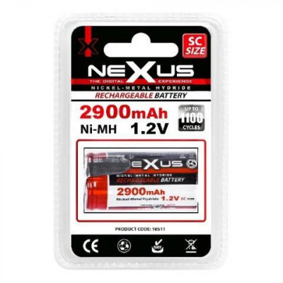 Acumulator de lipire SC HR14 Ni-Mh 1.2V 2900mAh Nexus foto