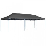 Cort de petrecere pliabil, antracit, 3 x 9 m, vidaXL