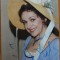 Autograful cantaretei de opera Ileana Cotrubas pe fotografie, 1990