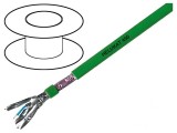 Cablu S/FTP 4x2x24AWG FRNC Verde