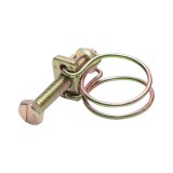 Colier din sarma pentru furtun 17-20 mm cu surub M5x30, Breckner