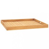 Cumpara ieftin Tavă pentru servit, 80x80 cm, lemn masiv de tec