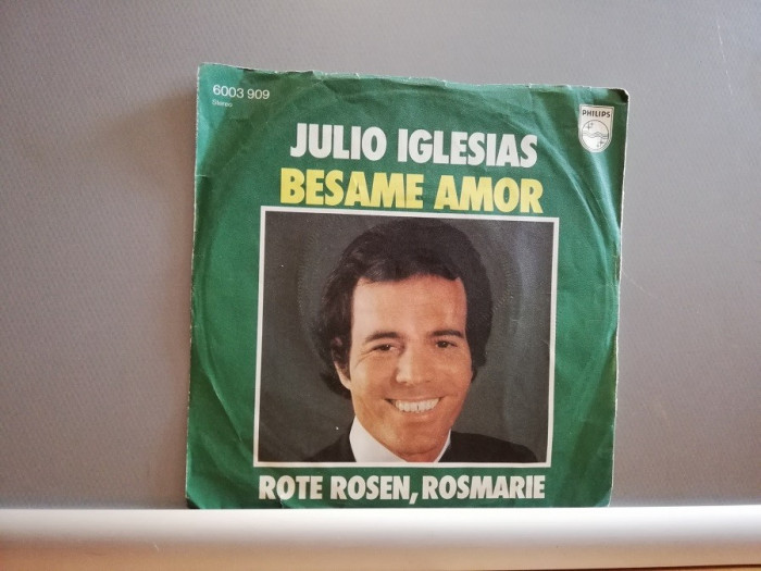 Julio Iglesias &ndash; Besame Amor /Rote &hellip;(1978/Philips/RFG) -VINIL/&quot;7 Single/NM